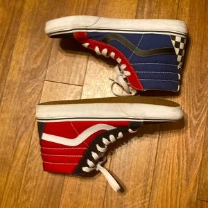 VANS sk8-hi split color